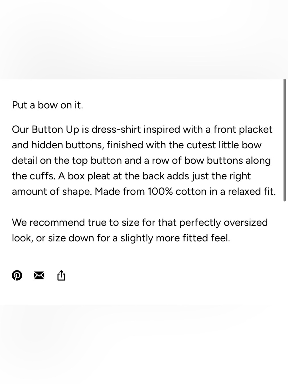 Brunette the label poplin black shirt - Picture 4 of 11